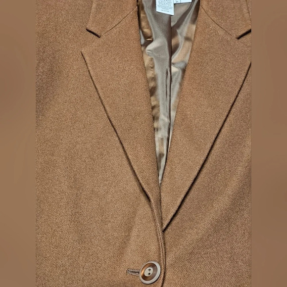 SAG HARBOR Petites 100% Wool Blazer Sz 14 - Picture 5 of 8